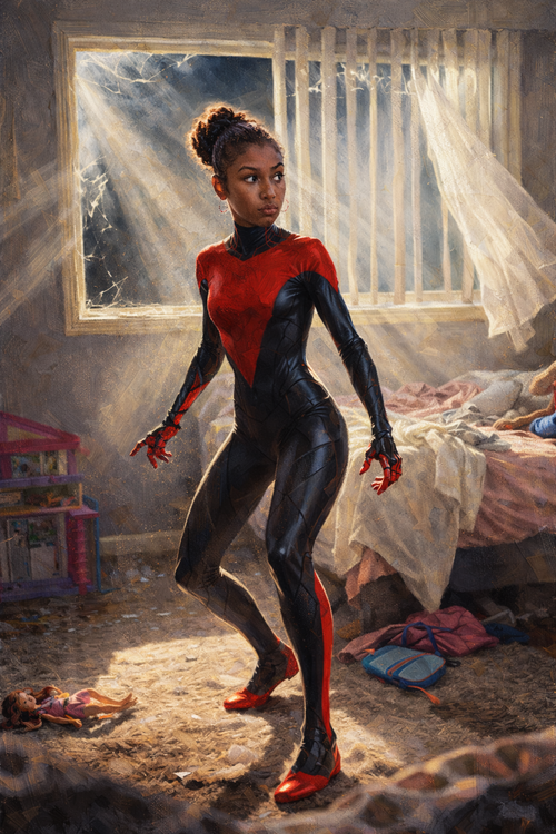 Favorite Hero Inspired Portrait